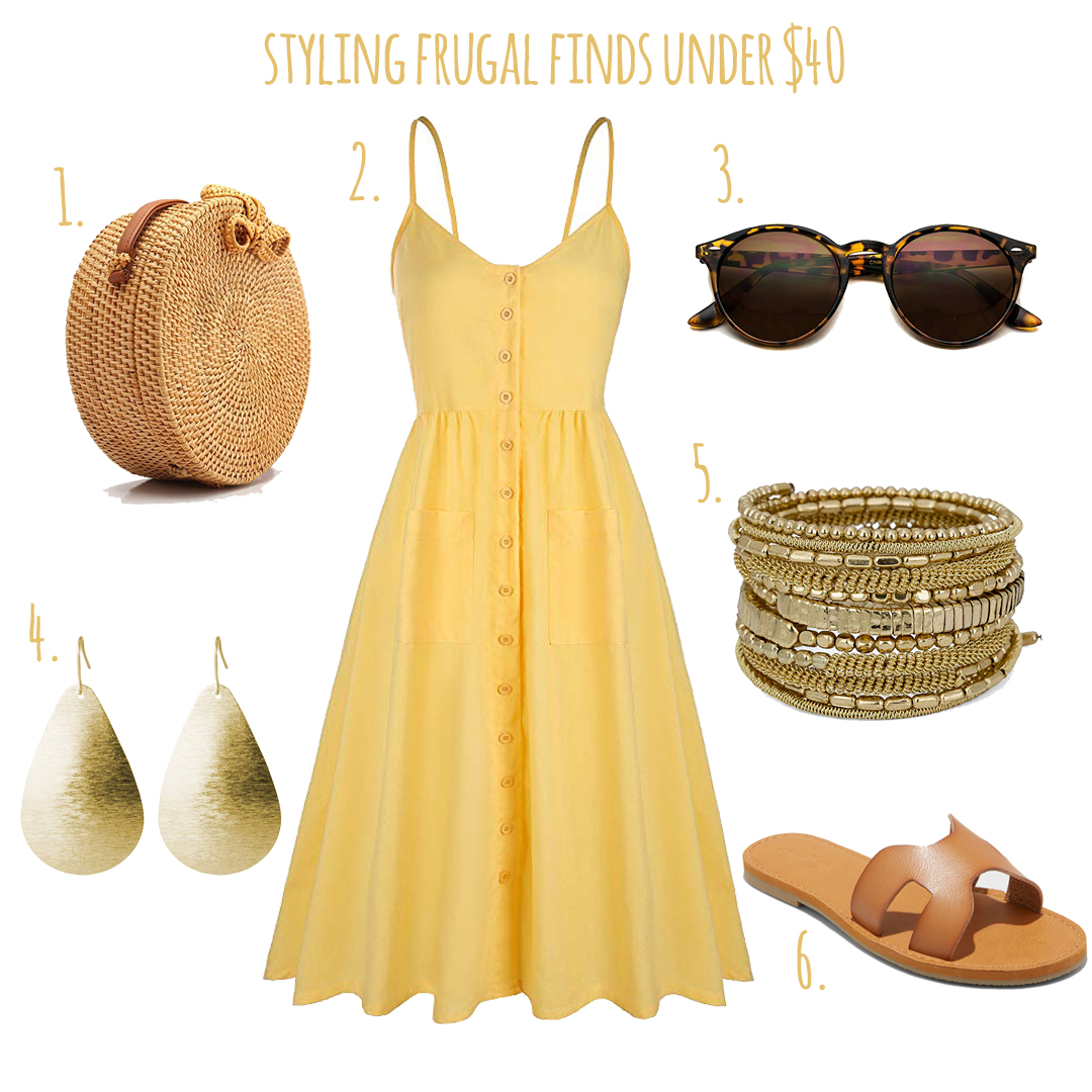 Sunshine Yellow Dress – Styling Frugal